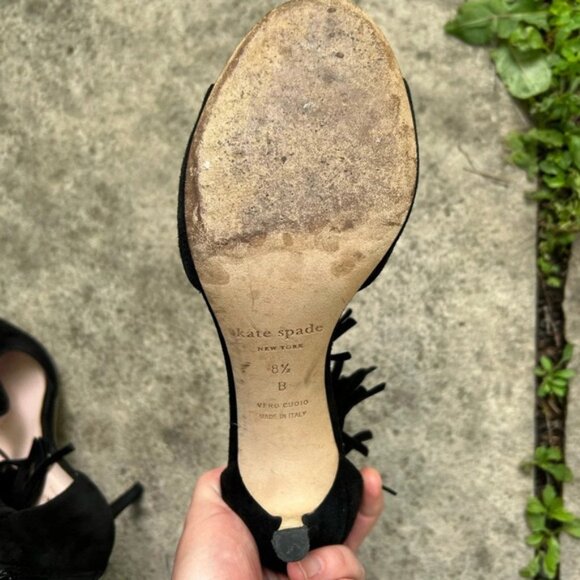 Kate Spade Inga Tassled Sandal, size 8.5 - Picture 9 of 11
